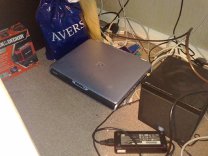 The Second HP laptop server.