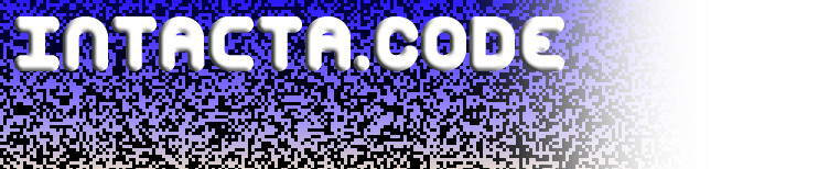 The unofficial INTACTA.CODE website at OP-EZY The unofficial INTACTA.CODE website at OP-EZY